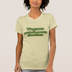 T-shirt Les Vegas obtiennent leur protéine Ailleurs