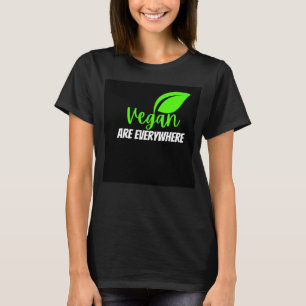 T-shirt les végétaliens sont partout