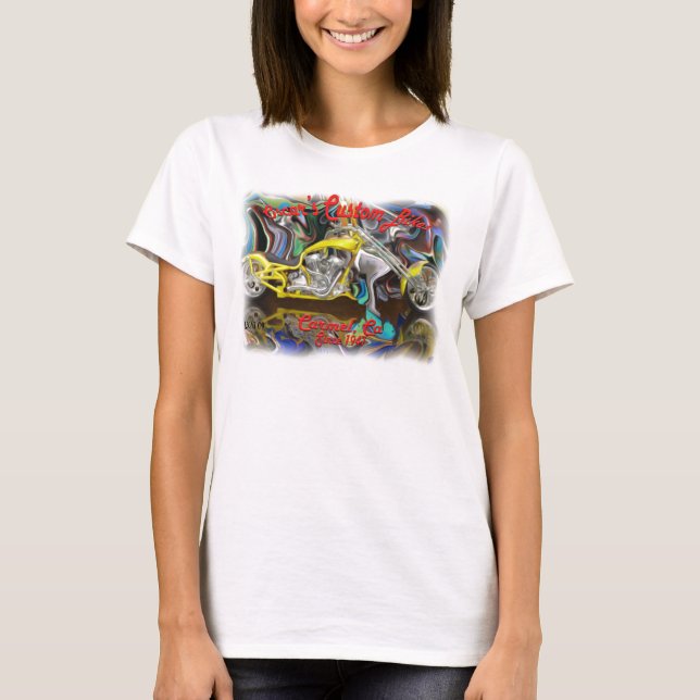 T-shirt Les vélos faits sur commande de l'oscar (Devant)