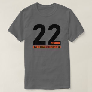 T-shirt Les vétérans de l'Iowa font l'expérience d'une 