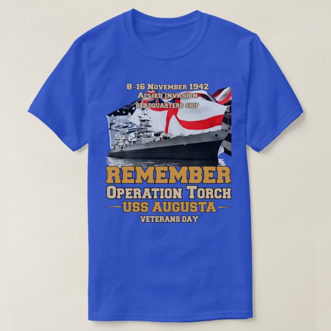 T-shirt Les vétérans de l'opération Torche (Design devant)