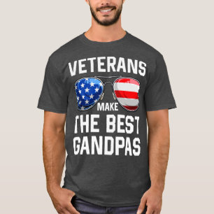 T-shirt Les vétérans font que les meilleurs grands-pères s