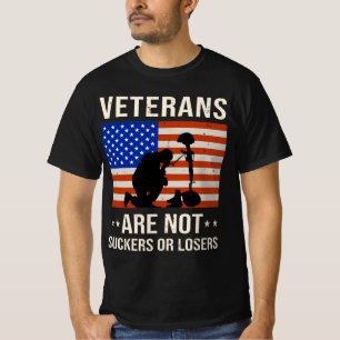 T-shirt Les vétérans ne sont ni nuls ni perdants