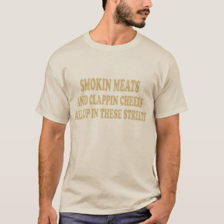 T-SHIRT LES VIANDES FUMEURS ET LES CHÈQUES DE CLAPPING TOU