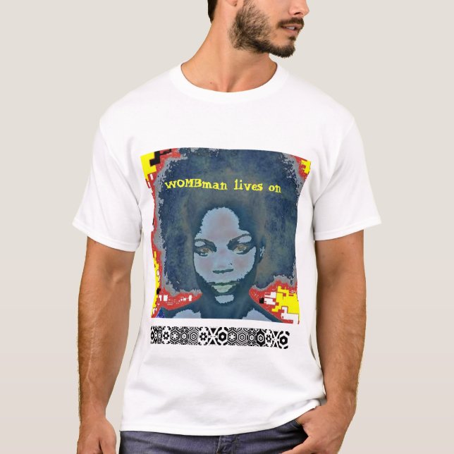 T-shirt Les vies de WOMBman dessus (Devant)