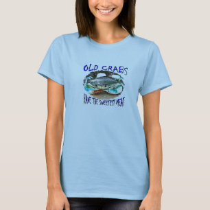 T-SHIRT LES VIEUX CRABES ONT LA CHAIR LA PLUS DOUCE