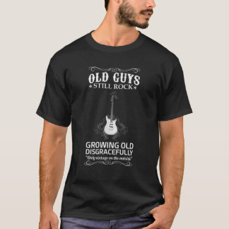 T-shirt Les Vieux Garçons Continuent À Graver Vieux De Man