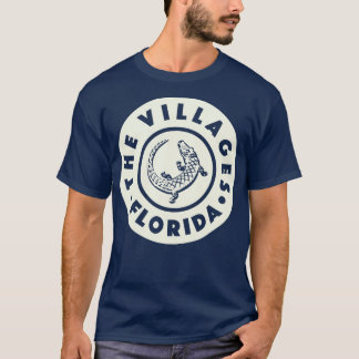T-shirt Les Villages Florida Circle Tan
