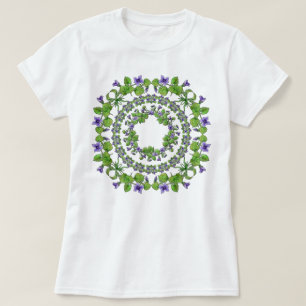T-shirt Les violettes du printemps est mon amour !