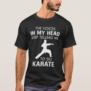 T-shirt Les voix dans ma tête n'arrêtent pas de me dire de