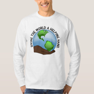 T-shirt Les volontaires sont les coups de main du monde