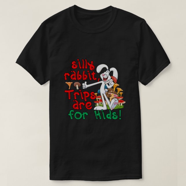 T-shirt Les Voyages Silly Rabbit Sont Pour Les Enfants  (Design devant)