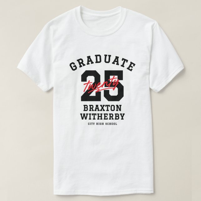 T-shirt Les vrais Diplômés Pas de Casquette Diplôme sur me (Design devant)
