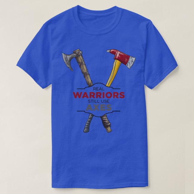 T-shirt Les vrais guerriers (Design devant)