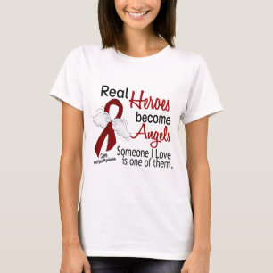 T-shirt Les vrais héros deviennent myélome multiple