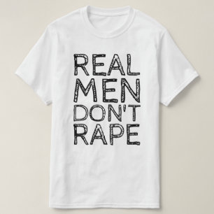 T-SHIRT LES VRAIS HOMMES NE VIOLENT PAS