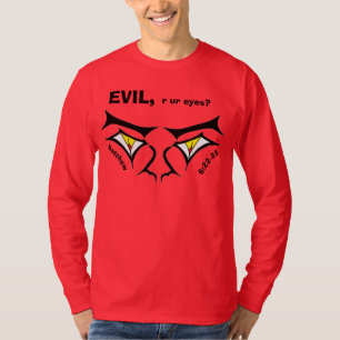 T-shirt Les Yeux De Cartoon Créatifs Regardent Dans Votre