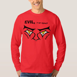 T-shirt Les Yeux De Cartoon Créatifs Regardent Dans Votre