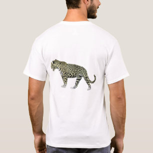 T-shirt « Les Yeux de la Nature : Léopard à l'aquarelle »