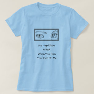T-shirt Les yeux disent tout Collection