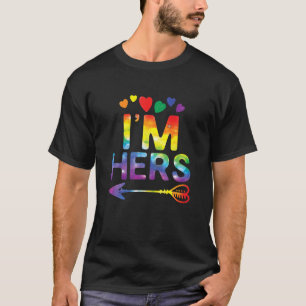 T-shirt Lesbian Couple Funny Je suis les Hers qui correspo