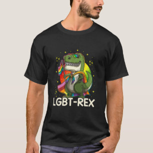 T-shirt Lesbian Dinosaur Gay pride LGBT Trex