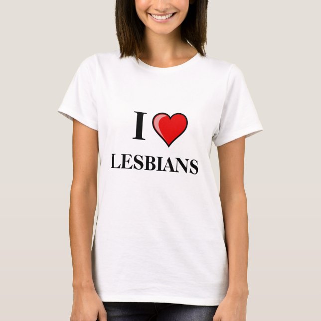 T-SHIRT LESBIENNES (Devant)