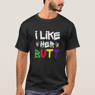 T-shirt Lesbiennes LGBT Couples Conforme Je L'Aime