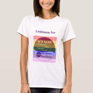 T-shirt Lesbiennes pour Kim-Rose