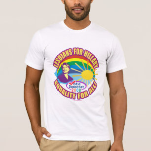 T-shirt Lesbiennes pour la chemise de Hillary