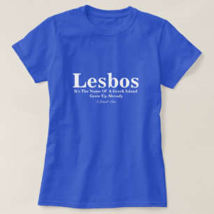 T-shirt Lesbos - Une Chemise MisterP