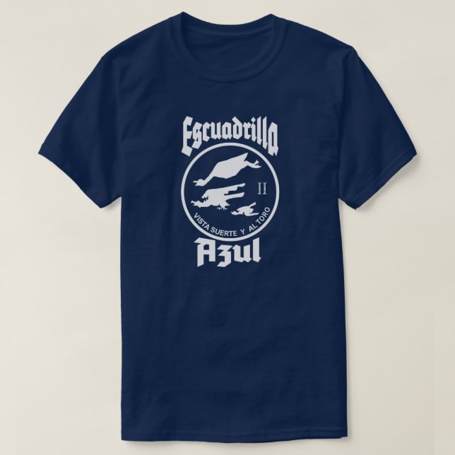 T-shirt L'Escadron Bleu (Design devant)