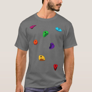 T-shirt L'Escalade Rocheuse Contient L'Escalade Bouldering