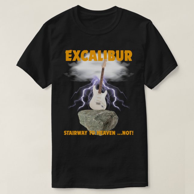 T-shirt L'escalier World Shirt d'Excalibur Wayne au paradi (Design devant)