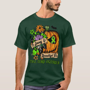 T-shirt Lésions de la colonne vertébrale Sensibilisation r