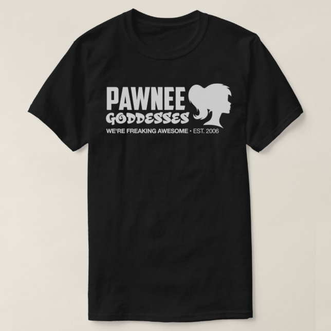 T-shirt Leslie Knope Pawnee Goddesses Parcs et loisirs (Design devant)