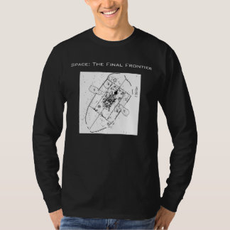 T-shirt L'espace : La frontière finale