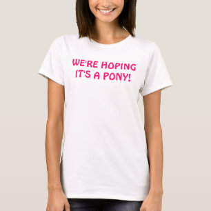 T-shirt L'espérance de lui est une maternité drôle de