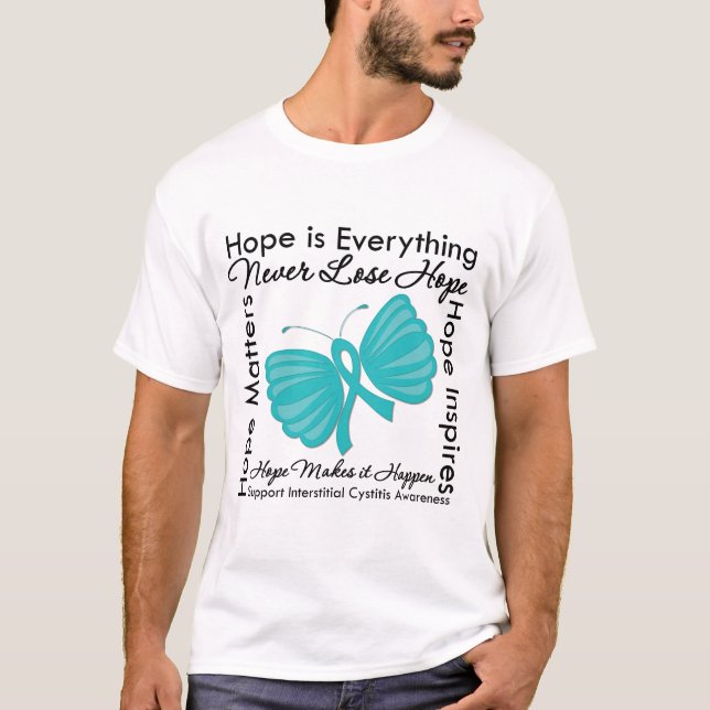 T-shirt L'espoir, c'est tout la sensibilisation à la cysti (Devant)