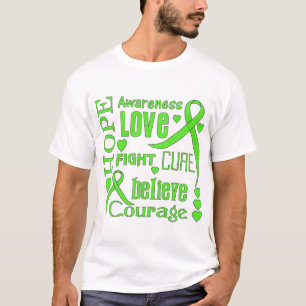 T-shirt L'espoir de lymphome de Non-Hodgkins exprime le