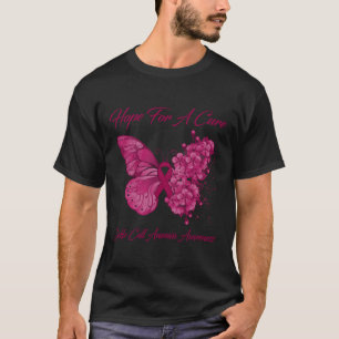 T-shirt L'Espoir Des Papillons Pour Une Anémie Cure De La