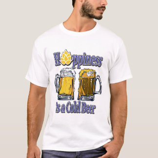 T-shirt L'espoir est une bière froide