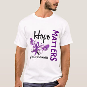 T-shirt L'espoir importe épilepsie de papillon