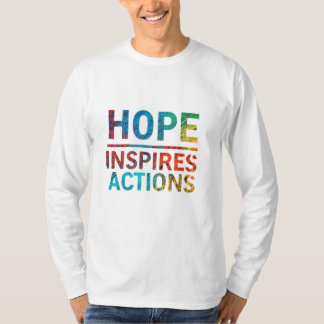 T-shirt L'espoir inspire des actions