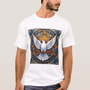 T-shirt L'Esprit Saint (colombe) 1