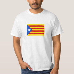 T-shirt L'Estelada Blava Drapeau de l'Indépendance Catalan