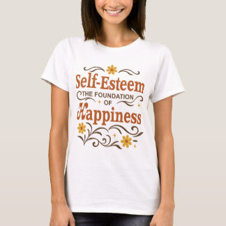 T-shirt L'estime de soi et le bonheur