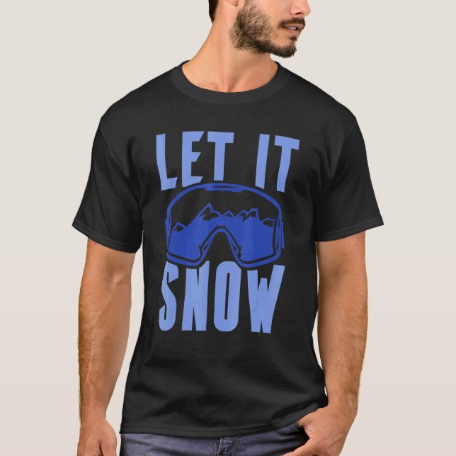 T-shirt Let it Snow 4 (Devant)