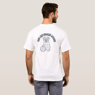 T-shirt Let Me Score Again-Soccer Puppy Embroidered Style