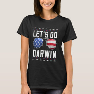 T-shirt Let S Go Darwin American Style Laissons Aller Darw